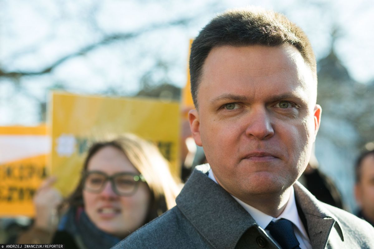 Wybory prezydenckie 2020. Szymon Hołownia obiecuje: "Nie będę pytał prezesa o zdanie"
