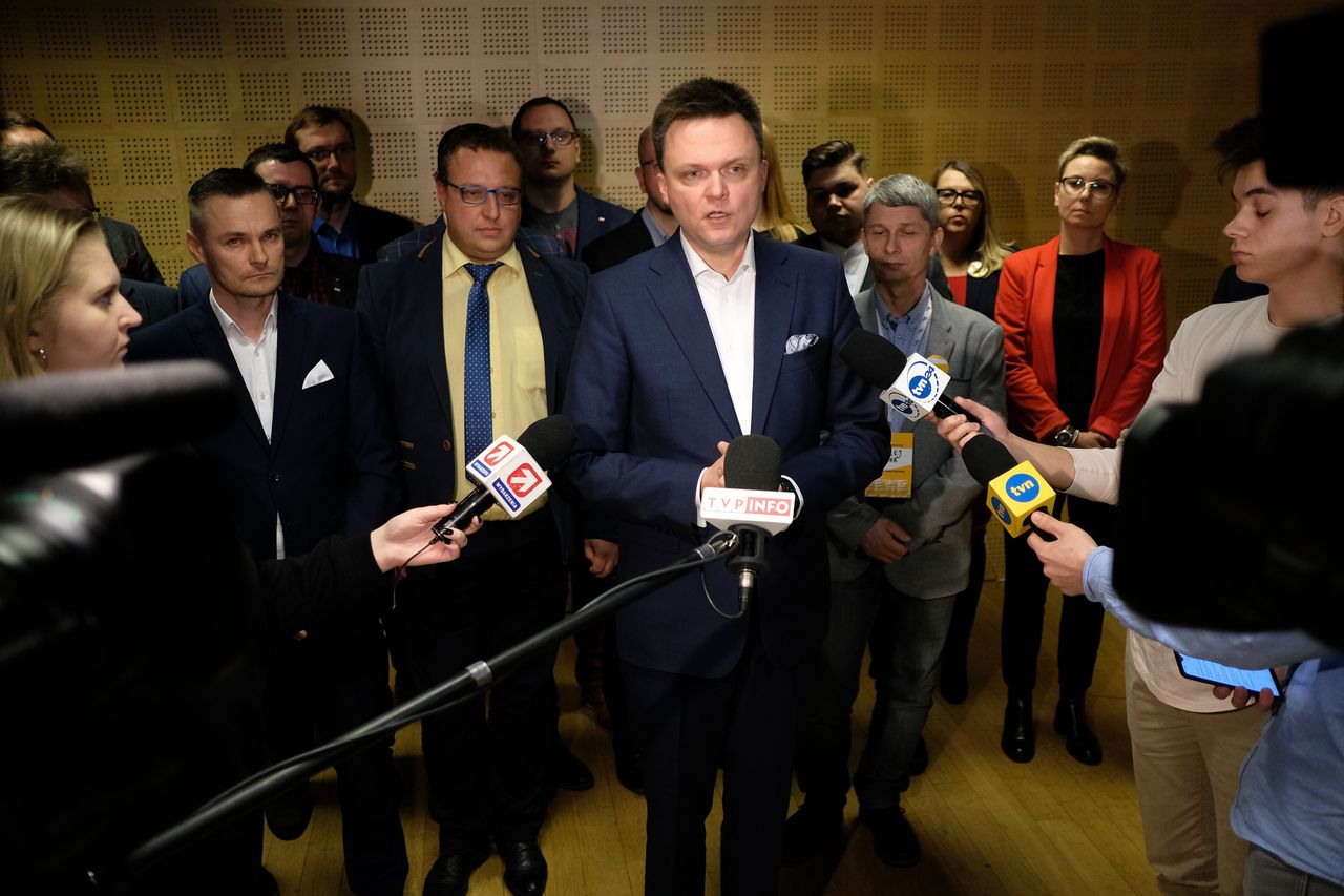 Wybory prezydenckie 2020. Szymon Hołownia składa deklarację ws. współpracy z PiS
