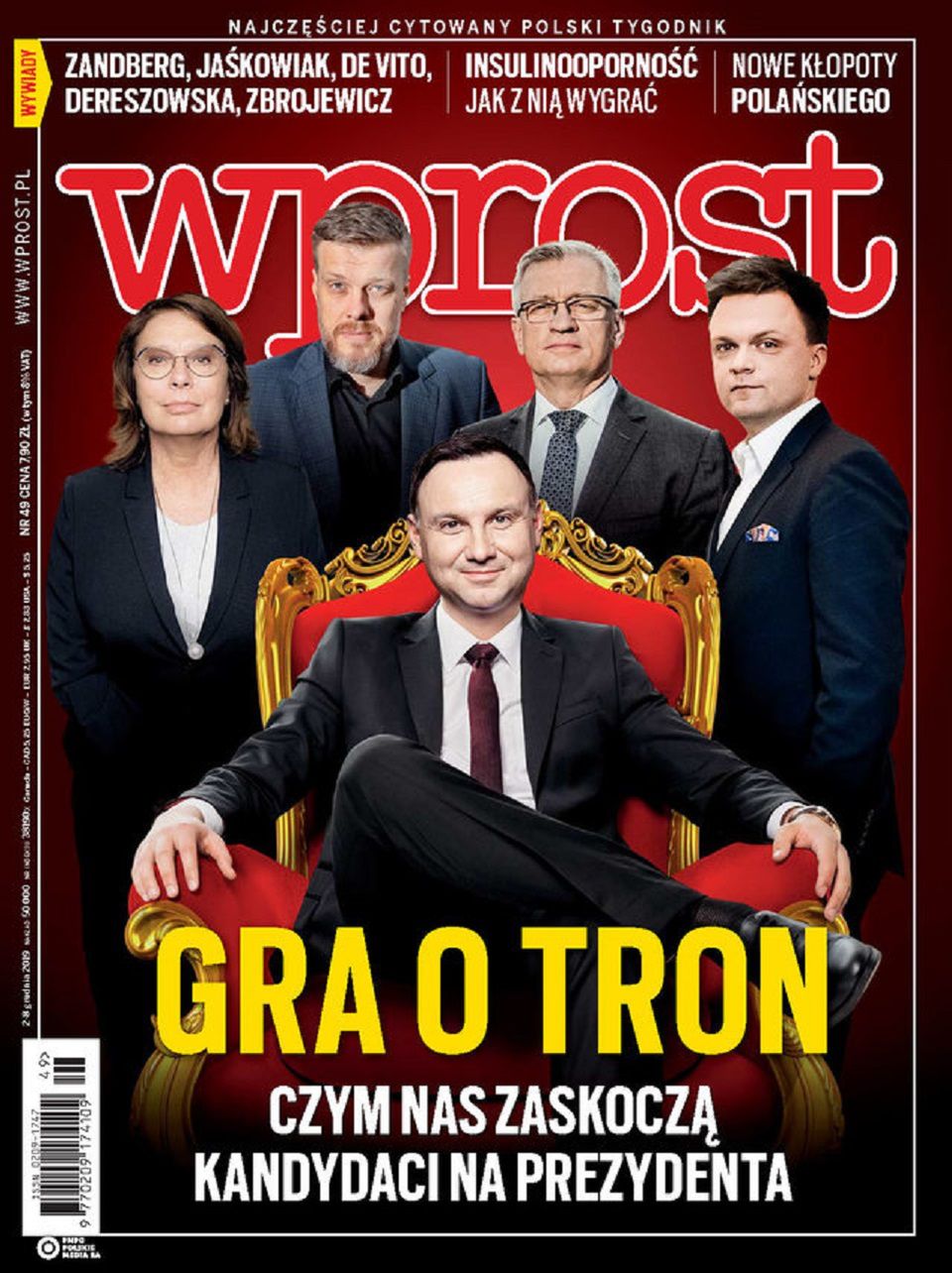 Szymon Hołownia "ma chęć" na start w wyborach. "Newsweek" i inne tygodniki o wyborach prezydenckich