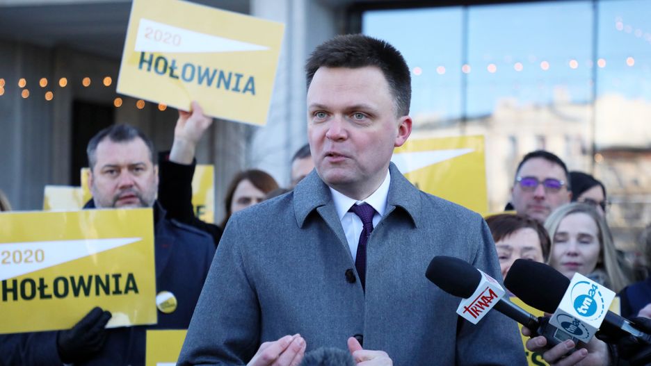 Wybory prezydenckie 2020. Szymon Hołownia zabiera głos ws. klipu z brzozą