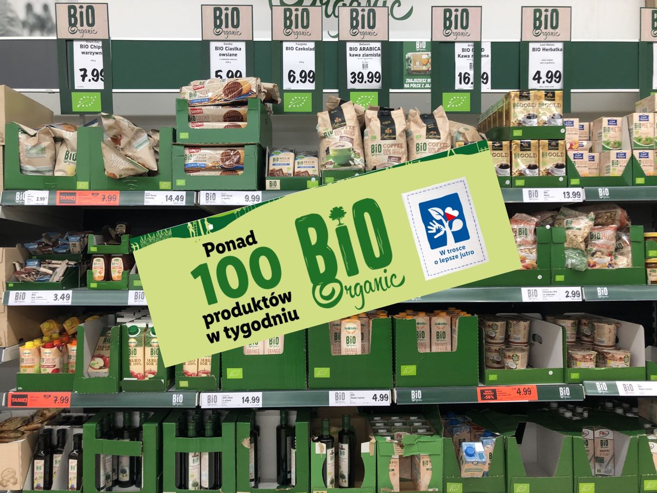 Lidl kontra Biedronka. Dyskonty walczą o klienta, oferując produkty "bio"