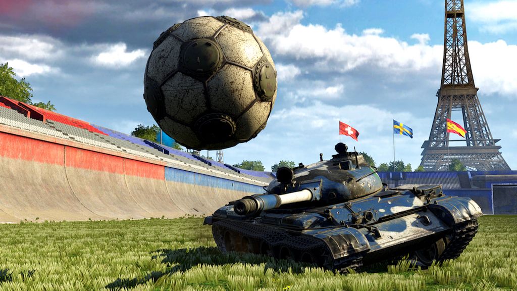 Z okazji Mistrzostw Europy World of Tanks zamienia się w Rocket League