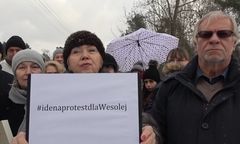 Protest mieszkańców pod siedzibą PiS. Zapowiadają blokadę