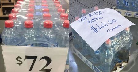 15 zł za litr wody. Sklepy podniosły ceny po powodzi