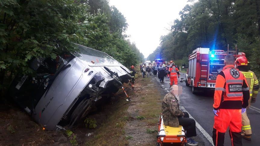 Stara Woda. Wypadek z udziałem uczniów
