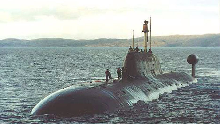 Pożar na atomowej jednostce głębinowej rosyjskiej floty (zdjęcie ilustracyjne)