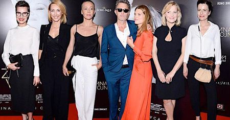 Gwiazdy na polskiej premierze "Zimnej wojny": Joanna Kulig, Katarzyna Warnke, Anna Kalczyńska, Agata Kulesza
