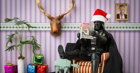 Lord Vader przyłapany. Od tej strony go nie znałeś