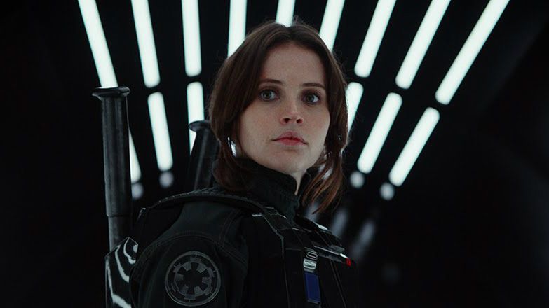 Felicity Jones jako Jyn Erso