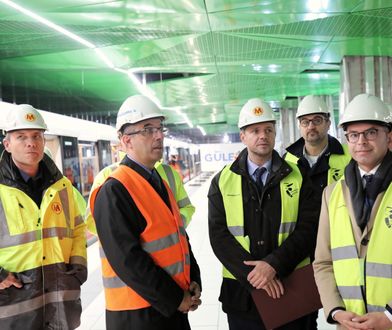 Druga linia metra. Pierwsze pociągi testują trasę na Woli, pasażerowie poczekają do wiosny