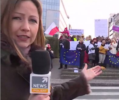 Stowarzyszenie Dziennikarzy Europejskich zaniepokojone sytuacją polskich dziennikarzy. Bronią Doroty Bawołek z Polsat News