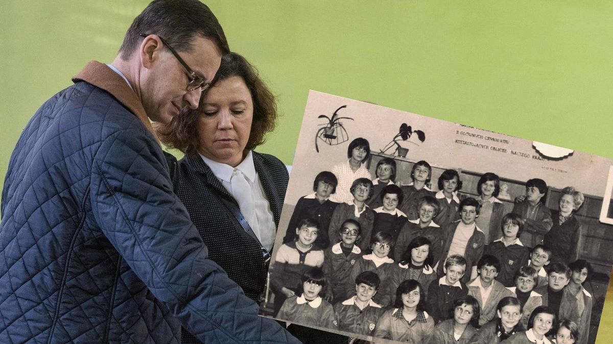 Mateusz Morawiecki i jego żona Iwona poznali się we wrocławskiej podstawówce