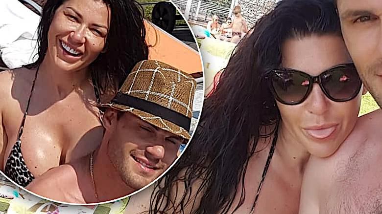 Iwona Węgrowska nago na wakacjach