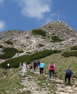 Tatry. Turyści lekceważą zakaz i wchodzą na Giewont. Leśnicy szacują straty