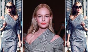 LOOK OF THE DAY: Kate Bosworth w kraciastym zestawie Monse