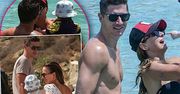 Zakochani Anna i Robert Lewandowscy przyłapani na greckich wakacjach z Klarą! Wow, co za ciało! Trenerka wygląda jak aniołek Victoria's Secret! Paparazzi zrobili im mnóstwo genialnych zdjęć z ukrycia!