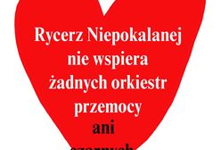 28. Finał WOŚP 2020. Franciszkanie: Rycerz Niepokalanej nie wspiera orkiestr przemocy