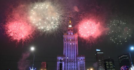 Letnia zadyma w środku zimy. Spektakularny finał WOŚP