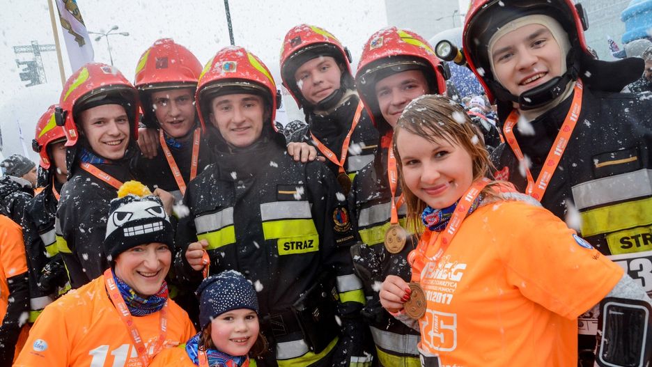 Zdjęcie z 25. Finału WOŚP w Warszawie w 2017 roku