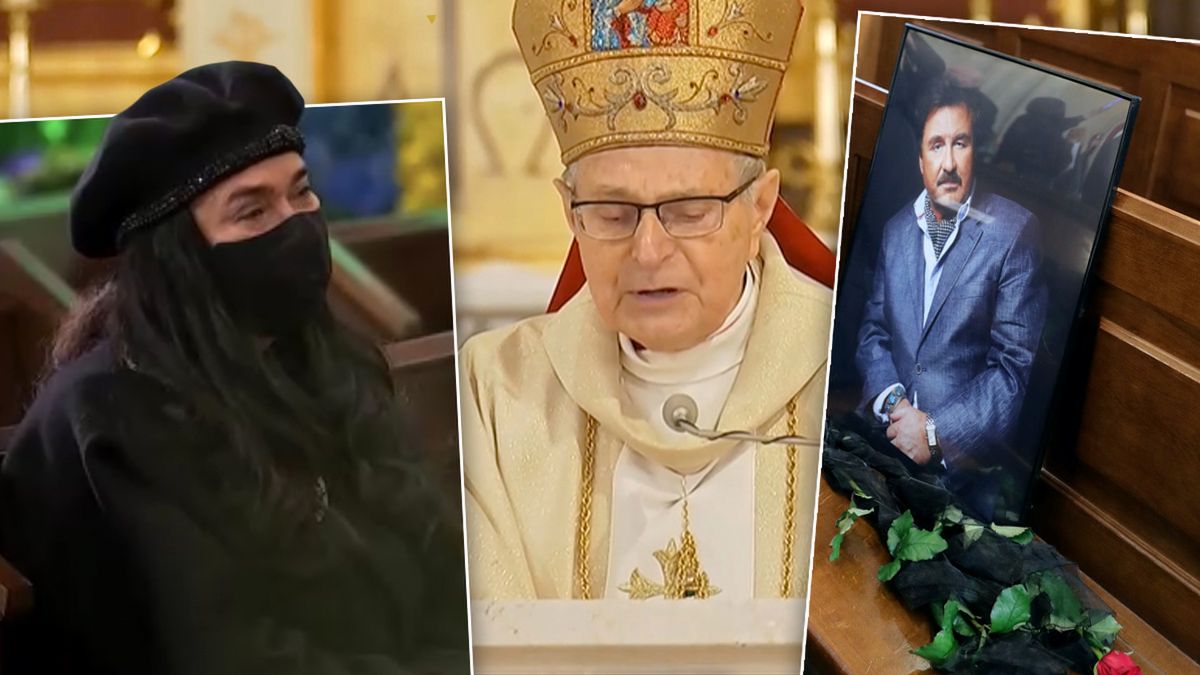 Kazanie na pogrzebie Krzysztofa Krawczyka. Padły wzruszające słowa pod adresem żony. "Dzisiaj płaczę razem z Ewą"