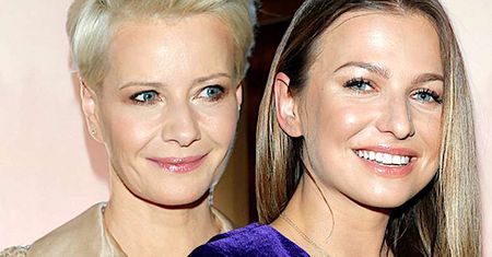 Anna Lewandowska i Małgorzata Kożuchowska pokazały identyczne zdjęcia z zabawy z dziećmi jednocześnie! Czy one się umówiły?
