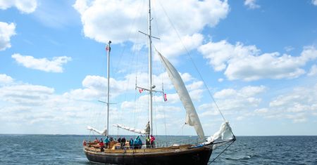 "Zjawa IV" wróciła do Darłowa po wypadku w Danii