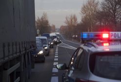 Warszawa. Zderzenie na S8, jest kilkukilometrowy korek