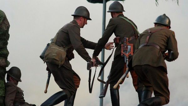 Inscenizacją walk ulicznych z 1939 roku