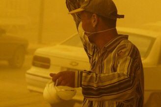 Burza piaskowa sparaliżowała życie w Bagdadzie