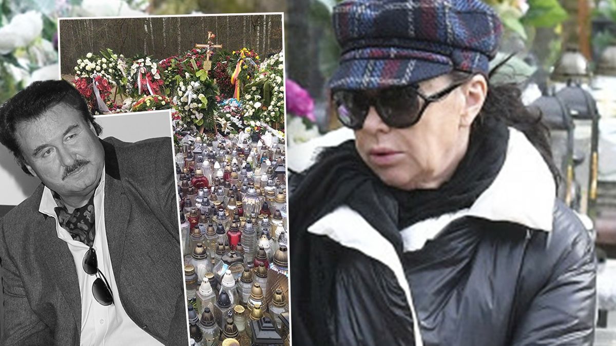 Ewa Krawczyk codziennie czuwa nad grobem męża. Widok zapłakanej wdowy dumającej nad mogiłą rozrywa serce