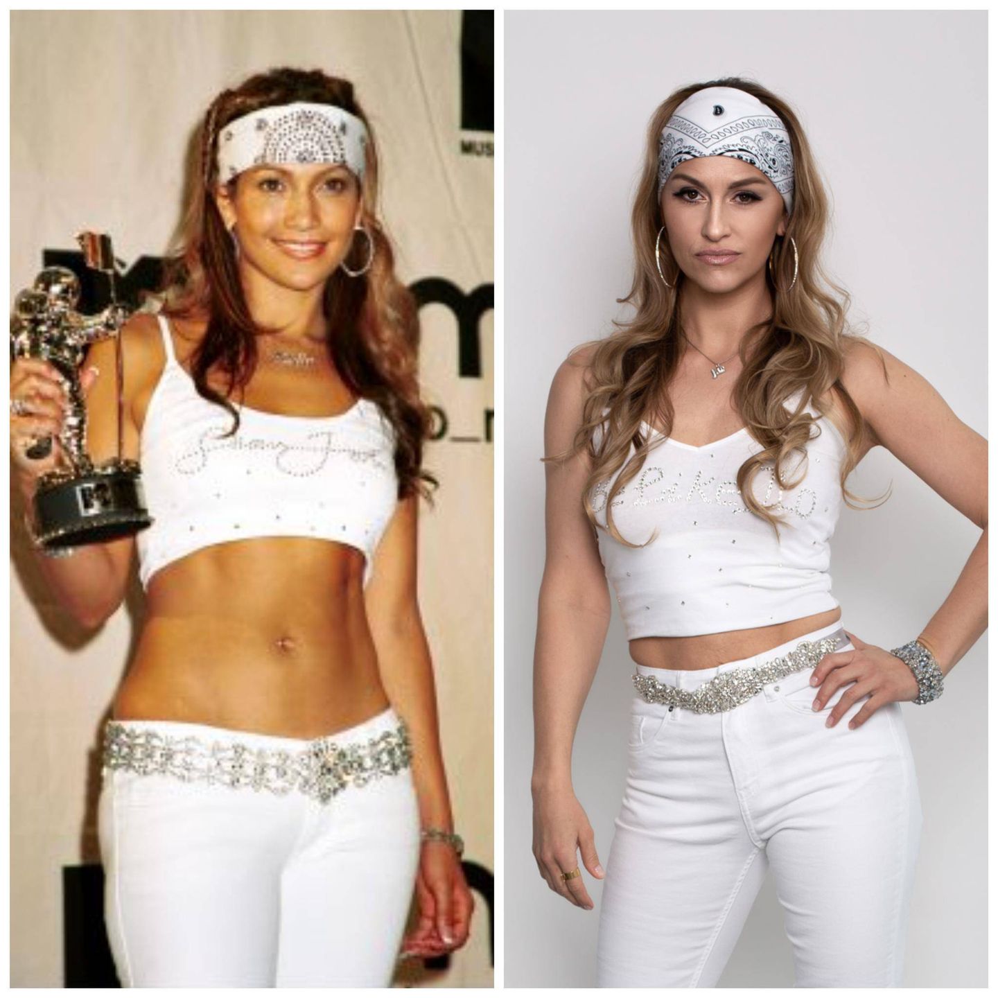 Monika Chojdak jako Jennifer Lopez