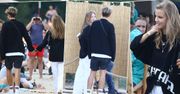 Iga Lis i Taco Hemingway w znakomitych humorach spacerują po plaży. Zdjęcia paparazzi to prawdziwa gratka dla fanów
