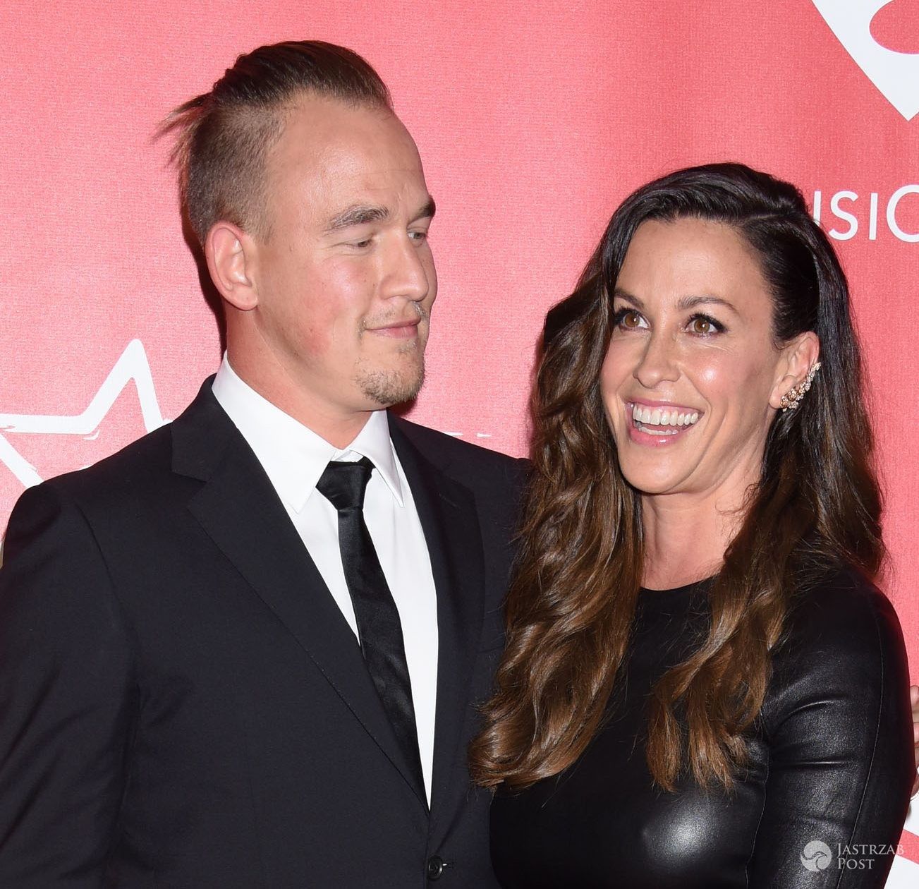 Alanis Morissette i jej mąż Mario Treadway (fot. ONS)