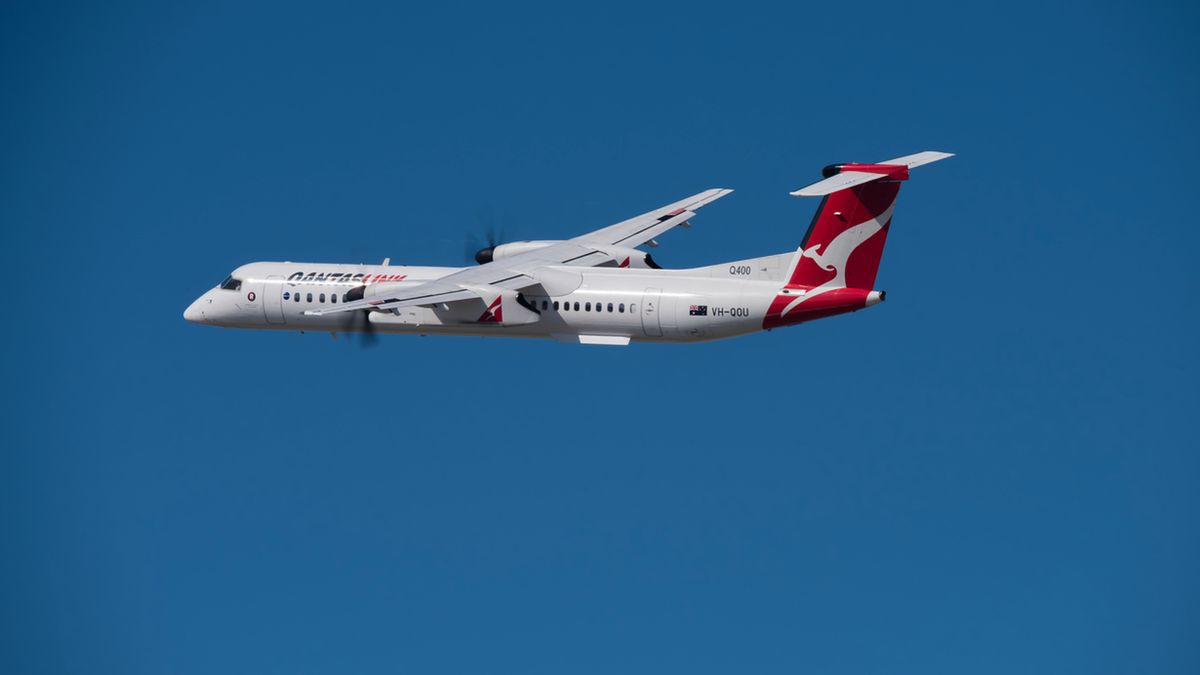 samolot australia qantas airways