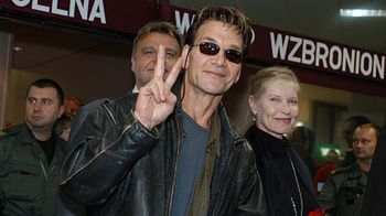 Patrick Swayze z żoną Lisą Niemi