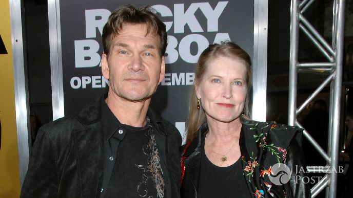 Patrick Swayze z żoną