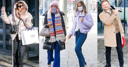 Rewia zimowej mody przed studiem "DDTVN". Gwiazdy wyznaczają trendy: Agnieszka Dygant, Karolina Pisarek