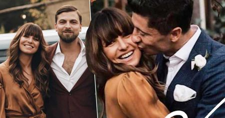 Anna Lewandowska z Robertem na ślubie najlepszego przyjaciela piłkarza. Trenerka swoją kreacją przyćmiła nawet pannę młodą!