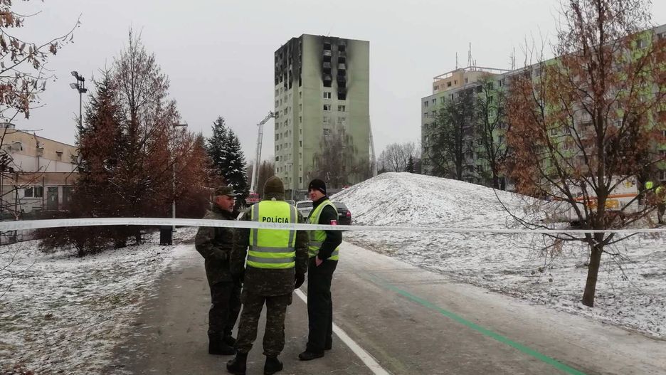 Słowacja. Zatrzymania po wybuchu gazu i pożarze w Preszowie