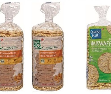 Wafle kukurydziane wycofywane z Rossmanna. Główny Inspektorat Sanitarny ostrzega