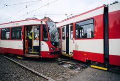 Zderzenie tramwajów w Gdańsku. 10 osób poszkodowanych