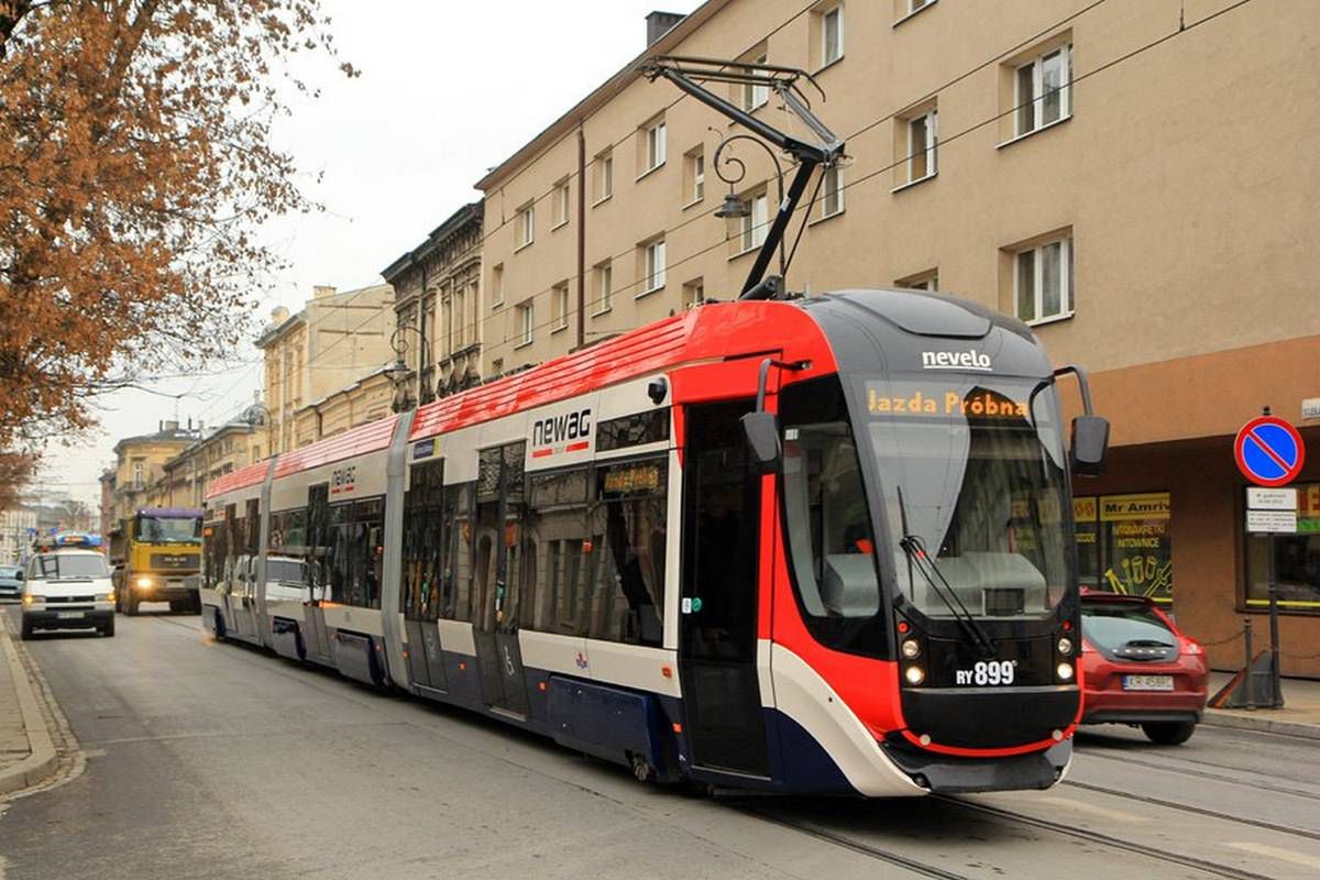W Krakowie odbył się test autonomicznego tramwaju