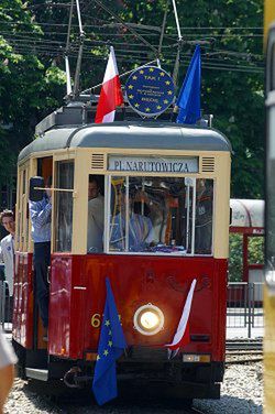 Europejski tramwaj w Warszawie