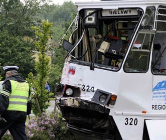 Wypadek tramwajowy