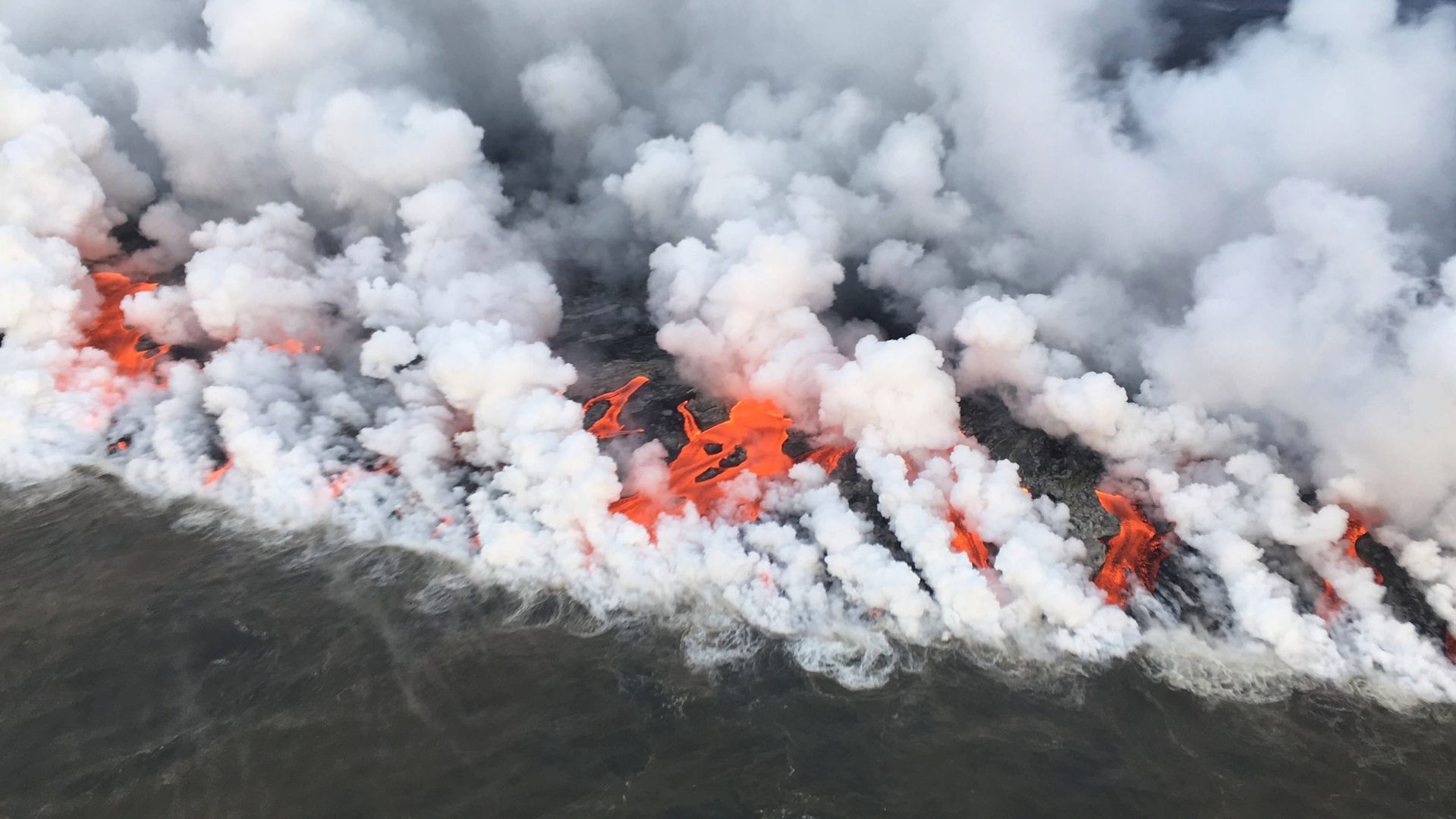 Wielu rannych turystów na Hawajach od lawy z wulkanu Kilauea