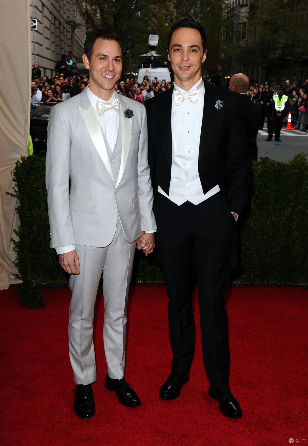 Jim Parsons i Todd Spiewak po ślubie