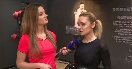 Sylwia Nowak trenuje boks