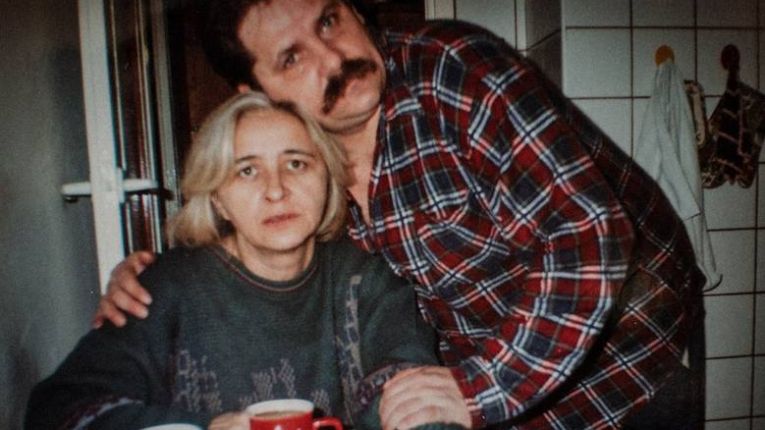 Ewa Nowak z mężem.