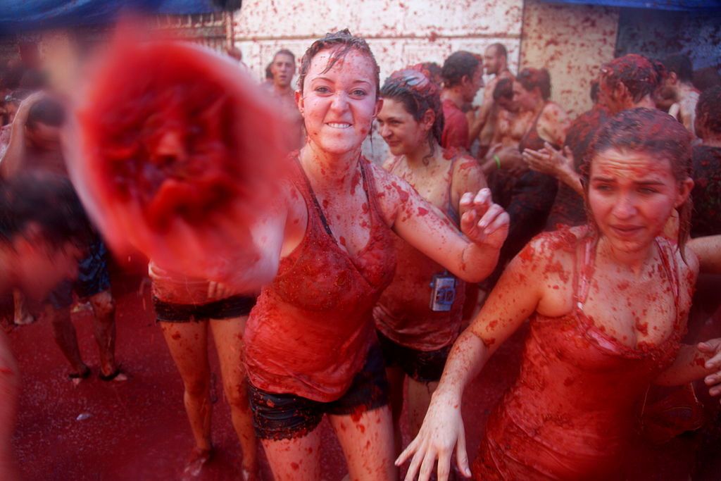 La Tomatina - Hiszpania