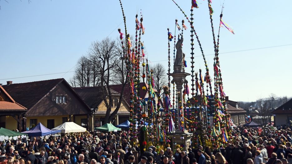 Tradycja przygotowywania palm w Lipnicy Murowanej sięga 60 lat